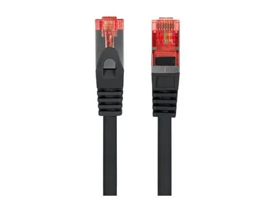 LANBERG Patchcord cat.6 FTP LSZH CU 0.5m black Fluke passed