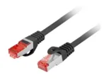 LANBERG Patchcord cat.6 FTP LSZH CU 5m black Fluke passed