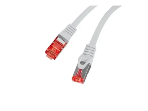 LANBERG Patchcord cat.6 FTP LSZH CU 10m grey Fluke passed