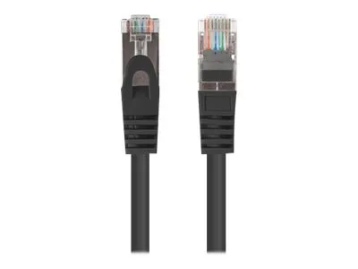 LANBERG Patchcord Cat.6 FTP 1m black 10-pack