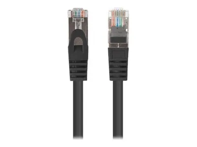 LANBERG Patchcord Cat.6 FTP 5m black 10-pack