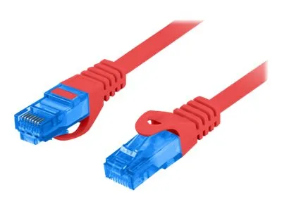 LANBERG patchcord cat.6A FTP LSZH CCA 0.5m red