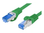 LANBERG patchcord cat.6A FTP LSZH CCA 3m green