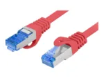LANBERG patchcord cat.6A FTP LSZH CCA 3m red