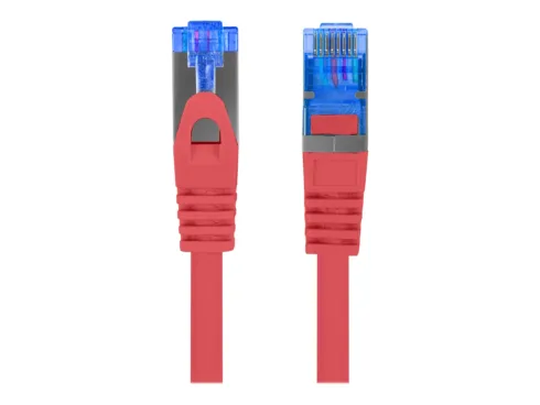 LANBERG patchcord cat.6A FTP LSZH CCA 3m red