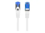 LANBERG patchcord cat.6A FTP LSZH CCA 3m white