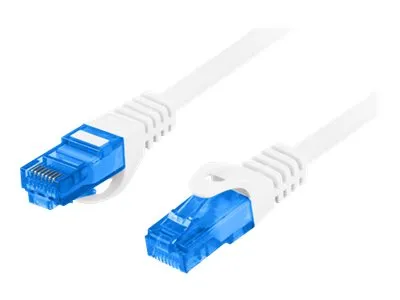 LANBERG patchcord cat.6A FTP LSZH CCA 3m white