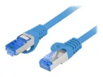 LANBERG patchcord cat.6A FTP LSZH CCA 10m blue
