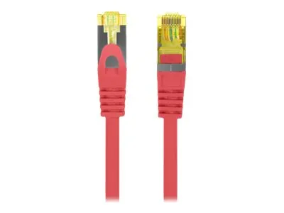 LANBERG Patchcord Cat.6A S/FTP LSZH CU 2m red