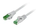 LANBERG Patchcord cat.7 S/FTP LSZH CU 0.25m grey Fluke passed