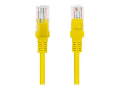 LANBERG PCU6-10CC-0050-Y Patchcord RJ45 cat. 6 UTP 0.5m yellow
