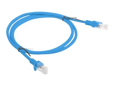 LANBERG PCU6-10CC-0100-B Patchcord RJ45 cat. 6 UTP 1m blue