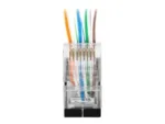 LANBERG PLS-5000EZ Plug RJ-45 FTP CAT5E 8P8C 100PCS Pass-Trough