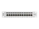 LANBERG PPF6-9012-S Patch Panel 10inch 12 port 1U cat.6 grey
