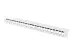 LANBERG PPKS-1024-S keystone Patch Panel 19inch 24 port 1U gray