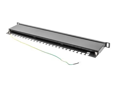 LANBERG PPS5-0024-B Patch Panel 24 port 0.5U cat. 5e shielded black