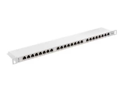 LANBERG PPS6-0024-S Patch Panel 24 port 0.5U cat. 6 shielded grey