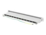LANBERG patch panel 24 port 1U cat.7 FTP grey
