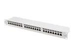 LANBERG patch panel 24 port 1U cat.6A FTP grey