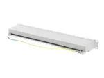 LANBERG patch panel 24 port 1U cat.6A FTP grey