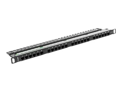 LANBERG PPU5-0024-B Patch Panel 24 port 0.5U cat. 5e black