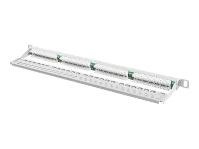 also-ppu5-0024-s LANBERG PPU5-0024-S Patch Panel 24 port 0.5U cat. 5e grey