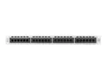 LANBERG PPU5-1024-S Patch Panel 24 port 1U cat. 5e grey
