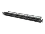 LANBERG PPU5-1048-B Patch Panel 48 port 1U cat. 5e black