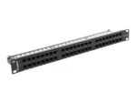 LANBERG PPU5-1048-B Patch Panel 48 port 1U cat. 5e black