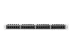 LANBERG PPU6-1024-S Patch Panel 24 port 1U cat. 6 grey