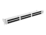 LANBERG PPU6-1048-S Patch Panel 48 port 1U cat. 6 grey