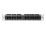 LANBERG PPU6-9012-S Patch Panel 10inch 12 port 1U cat.6 grey