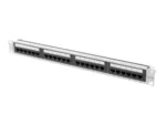 LANBERG patch panel 24 port 1U cat.6A UTP grey