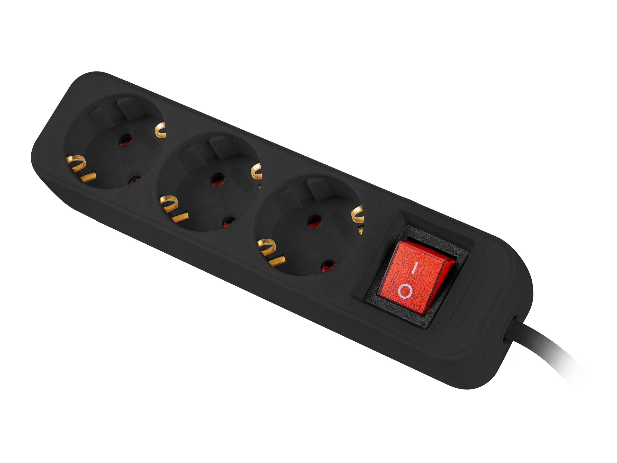 also-ps1-03f-0150-bk LANBERG Power strip 3x Shuko 1.5m Circuit breaker black