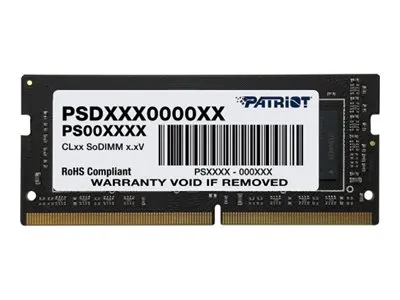 also-psd48g32002s PATRIOT SIGNATURE SERIES 8GB 1x8GB DDR4 3200MT/s SODIMM