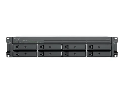 SYNOLOGY 8 Bay 2U AMD Ryzen Embedded V1500B 4GB DDR4 Rack Redundant Power Expandable NAS Server