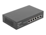 LANBERG switch PoE 19inch 6-port 100MB 4 ports PoE 30W/port max 60W DSP3-0105-60W unmanaged