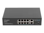 LANBERG switch PoE 19inch 10-port 100MB 8 ports PoE 30W/port max 120w RSFE-8P-2GE unmanaged