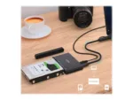 UNITEK ENCLOSURE USB-C to PCIe/NVMe M.2 SSD + SATA III Adapter with Offline Clone