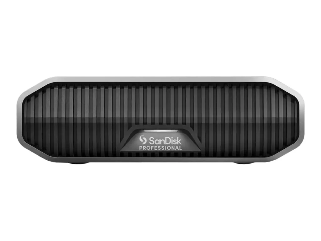 also-sdphf1a-022t-mbaad SANDISK Professional G-DRIVE 22TB 3.5inch USB-C 5Gbps USB 3.1 Enterprise-Class Desktop Hard Drive – Space Grey