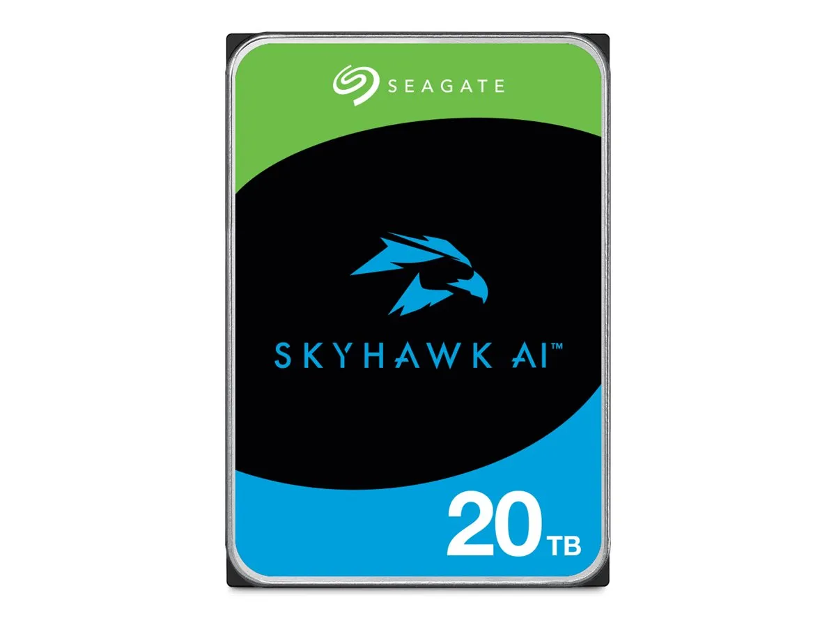 also-st20000ve004 SEAGATE Skyhawk AI 20TB HDD SATA 6Gb/s 512MB cache 3.5inch CMR Helium