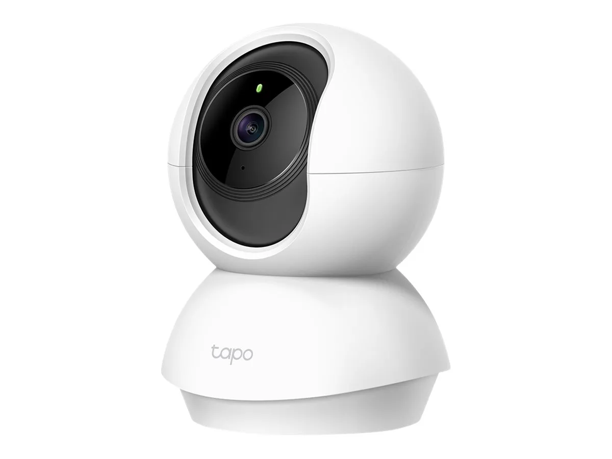 also-tapo-c200 TP-LINK Pan/Tilt Home Security WiFi Camera Day/Night view 1080p FHD Micro SD card storage Up to 128GB H.264 Video 360/114 view angle