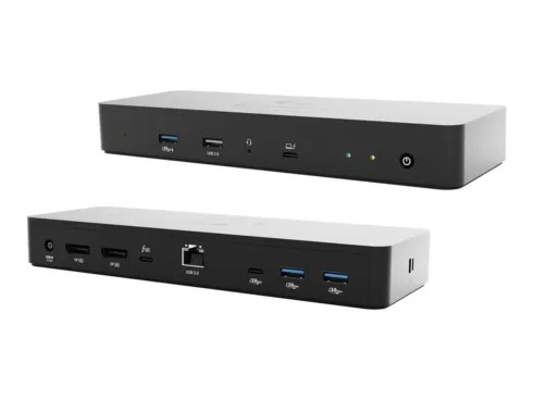 I-TEC Thunderbolt 4 Intelligent Dual Display DS 1x TB4 2x DP 1x GLAN 1x USB-C Gen2 3x USB-A Gen2 1x USB 2.0 1x Audio/Mic PD 90W KL