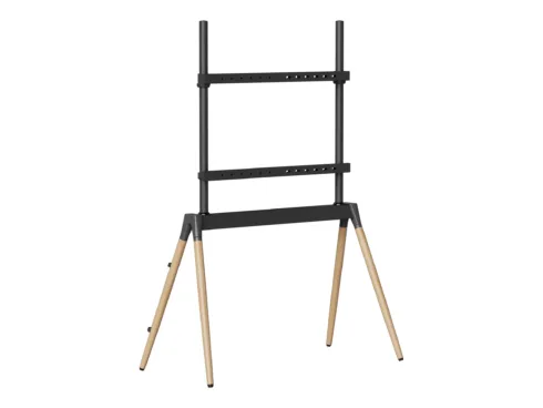 GEMBIRD TV floor stand 55 – 86inch black/wood