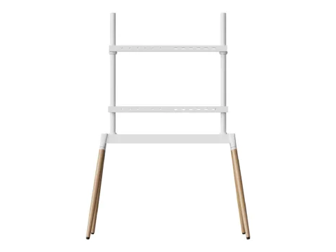 GEMBIRD TV floor stand 55 – 86inch white/wood