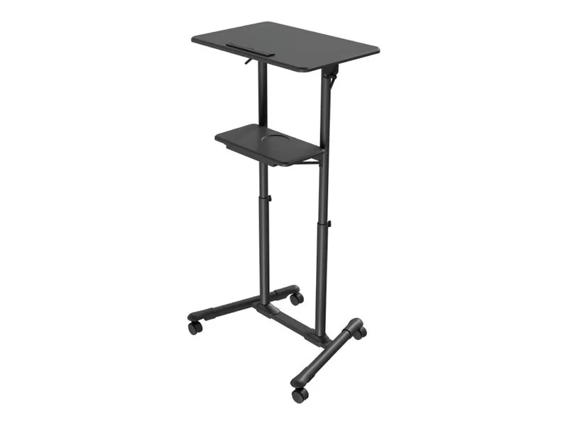 also-tvs-desk-01-bk GEMBIRD Mobile lecture desk with caster wheels black