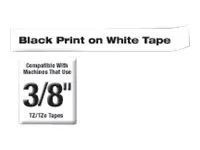 BROTHER TZE221 tape cassette 9mm 8m white/black P-touch 200/300/500series