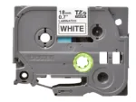 BROTHER TZE241 tape cassette white black 18mmx8m laminiert for P- touch 210E 220 300 310 340 340C 350 540 540C