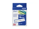 BROTHER TZE241 tape cassette white black 18mmx8m laminiert for P- touch 210E 220 300 310 340 340C 350 540 540C