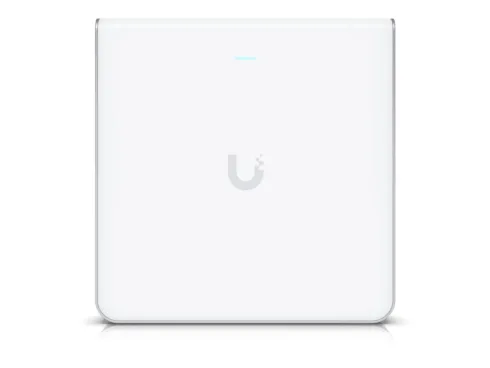 UBIQUITI U6-Enterprise-IW In-Wall Access point Dual Band WiFi 6E 4×4 MIMO 1xRJ45 2.5Gb/s PoE+ 4x RJ45 1000Mb/s